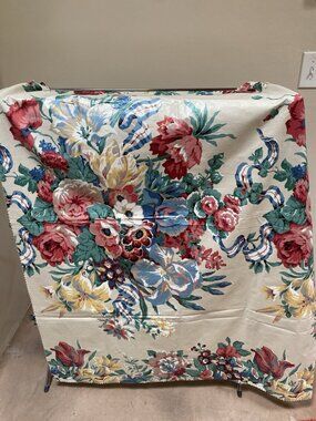 Kravet Large Floral Chintz Sample 35” X 52” READ
